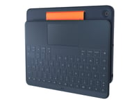 Logitech Rugged Combo 3 Touch for Education - tastatur og fo folio-kasse med trackpad QWERTY Pan Nordic Indgangsudstyr