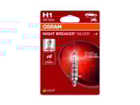 Osram 4062172395465 Halogen Lyskilde Night Breaker® Silver H1 55 W 12 V