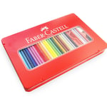 Faber-Castell Watercolour Pencils - Metal Gift Tin of 48 Mixed Colours