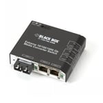 Black box BLACK BOX EXTREME MINI MEDIA CONVERTER SWITCH - 220 VAC, (2) 10/100/1000 MBPS RJ45, (1) 1000BASESX MM SC, 2KM (LBH2001AE-P-SC)