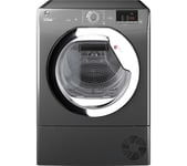 HOOVER H-Dry 300 HLE C10DCER WiFi-enabled 10 kg Condenser Tumble Dryer - Graphite, Silver/Grey