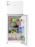 Smad 121L Small Fridge Freezer Free Standing Refrigerator White