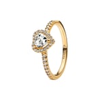 Pandora Timeless Heart gold-plated ring 168421C01