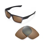 Walleva Replacement Lenses for Oakley TwoFace Sunglasses - Multiple Options