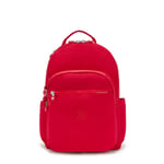 Kipling SEOUL Large Backpack with Laptop Protection RED ROUGE RRP £98