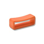 50X Plastic Belt Ring Square Buckle Loop Keeper for Watch Strap Pets Cat Dog Collar Harness Backpack Strap Webbing DIY Craft Sewing Dia.18~27mm (Orange, 5/8"(18mm))
