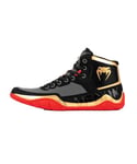 Venum Unisex Elite Sneaker, Black, Gold, red, 5 UK