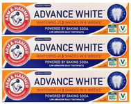 Arm & Hammer Advance Whitening Low-Abrasion Baking Soda Toothpaste X3 Pack