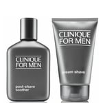 Clinique For Men Cream Shave and Post-Shave Soother (Bundle)