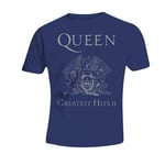 Queen Unisex Adult Greatest Hits II T-Shirt - XXL