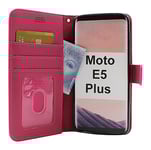 New Standcase Wallet Motorola Moto E5 Plus / Moto E Plus (5th gen) (Hotpink)