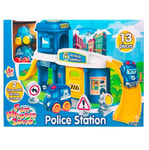 13 Delar Polisstation m 2 Våningar o 2 Bilar  . Fr 18mån+