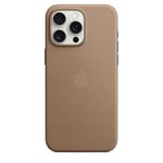 Apple iPhone 15 Pro Max Fine Woven Case with MagSafe - Taupe