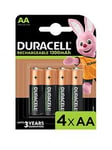 Duracell Aa Rechargeable 1300Mah Batteries - 4 Pack