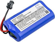 Batteri ICR18650H2C for PEUGEOT, 7.4V, 2500 mAh