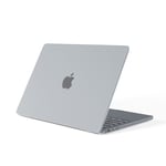 MacBook Air 13 M2/M3 (2022-2024) Epico Hard Shell Deksel - Gjennomsiktig