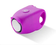 Bicycle Electric Horn Mountain Bike Bell Equipment Accessories Children Bicycle Scooter Electronic Car Bell 1 28015 purple