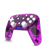 SZDL Switch game controller, PRO wireless controller, NS host Bluetooth controller, vibration somatosensory, game controller,purple