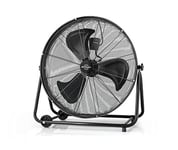 Orbegozo PWT 3061 Power Fan professionnel - Ventilateur industriel, 150 W, 3 vitesses, hélice de 60 cm de diamètre, roues de transport, noir