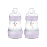 MAM Nappflaska Easy Start Anti-Colic matt 2x 160 ml från 0 månader, fawn
