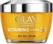 Olay Regenerist AHA 24 + Vitamin C Day Cream (50 G), Gel Cream, with Niacinamide