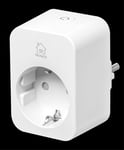 Deltaco SMART HOME Smart kontakt med energiövervakning, 16A