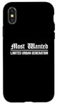 iPhone X/XS Most-Wanted Limited Edition Urban Generation Case