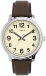 Timex TW2V21300 Easy Reader Beige/Läder Ø43 mm