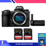 Nikon Z7 II + Grip Nikon MB-N11 + 2 SanDisk 64GB Extreme PRO UHS-II SDXC 300 MB/s + Ebook 'Devenez Un Super Photographe