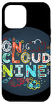 Coque pour iPhone 14 Pro Max Costume coloré sur un nuage neuf pour les amateurs de déclaration