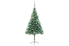 Be Basic Kunstig juletre med LED og kulesett 180 cm 564 grener -