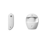 Yale EF-DC Easy Fit Alarm Door/Window Contact, White & EF-PETPIR Easy Fit Alarm Accessory Pet PIR Motion Detectors, White, DIY Friendly, Motion Activated, Pet Friendly Accessory for SR & EF Alarms