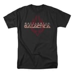 Battlestar Galactica Logotyp med Fenix T-shirt M
