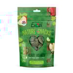 Burgess Excel Nature Snacks Herby Hearts - Ekonomipack: 3 x 60 g