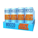 NOCCO BCAA flak - 24 x 330 ml Juicy Breeze Funktionsdryck, Energidryck, Grenade aminosyror