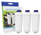 3 Compatible Delonghi Coffee Machine Water Filters EC800 EC820 EC850 BCO400 ECAM