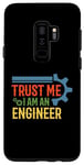Coque pour Galaxy S9+ I'm A Engineer Gears Engineering Job Titiles