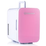 Subcold Ultra 6 Pink | Mini Fridge Cooler & Warmer | Portable Home, Car, Travel
