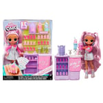 LOL Surprise OMG Sweet Nails – Kitty K Café - With 15 Surprises including Real Nail Polish, Press On Nails, Sticker Sheets, Glitter, 1 Fashion Doll, and More – Great for Kids Ages 4+