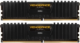 Vengeance LPX Black 64GB DDR4 2666MHz DIMM CMK64GX4M2A2666C16