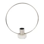Lampa Ring I Metall 30cm E27 Silver