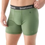 Smartwool Merino Boxer Brief S Grön - Bekväma underkläder för löpare