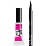 LIFT & SNATCH! LIFT & SNATCH! BROW TINT PEN Ash Brown + The Brow Glue clear - 