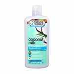 Natural World Coconut Milk Hydration & Shine Shampoo 500ml + 2 x 25ml hair oil