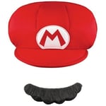 Disguise Super Mario Role Play Hat + Mustach
