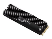 WD Black SN750 NVMe SSD WDBGMP0010BNC - SSD - 1 To - interne - M.2 2280 - PCIe 3.0 x4 (NVMe) - dissipateur de chaleur intégré