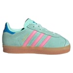 adidas Original Gazelle Comfort Closure Elastic Laces Skor Barn, storlek 21