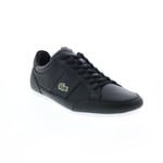 Lacoste Chaymon Bl21 1 Cma Mens Black Synthetic Lifestyle Sneakers Shoes