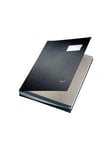 Leitz - classification folder - 20 parts - for A4 - tabbed - black