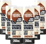 Original Source Coconut & Shea Butter Shower Gel, 6x250ml